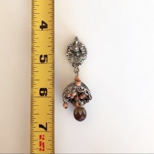 Jewelry - Tibetan silver Indian style jhumki earrings Jewelry - Tibetan silver Indian style jhumki earrings
